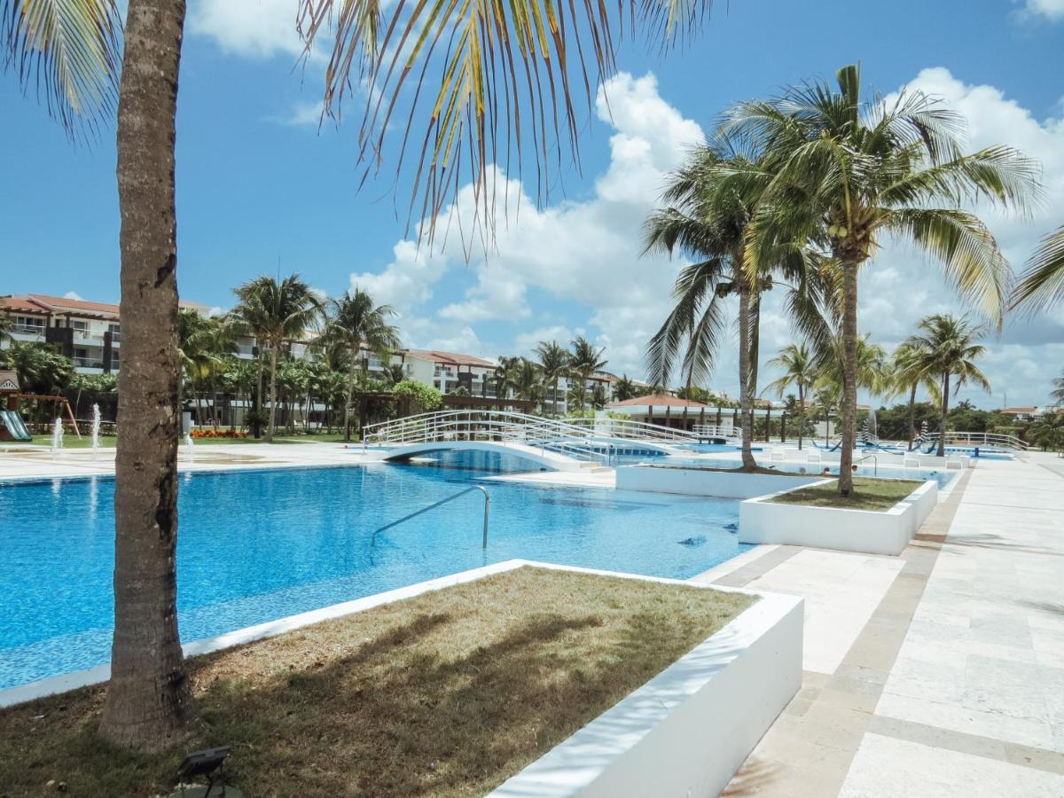 Impecable Y Lujoso Departamento Frente Al Mar En Mareazul Del Club De Golf Corasol Apartamento Playa del Carmen